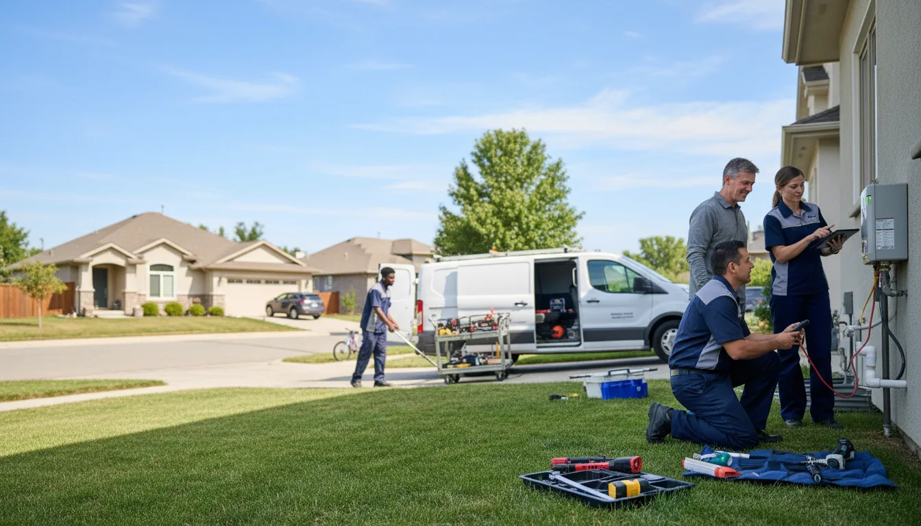 Tankless water heater service in Roscommon, MI